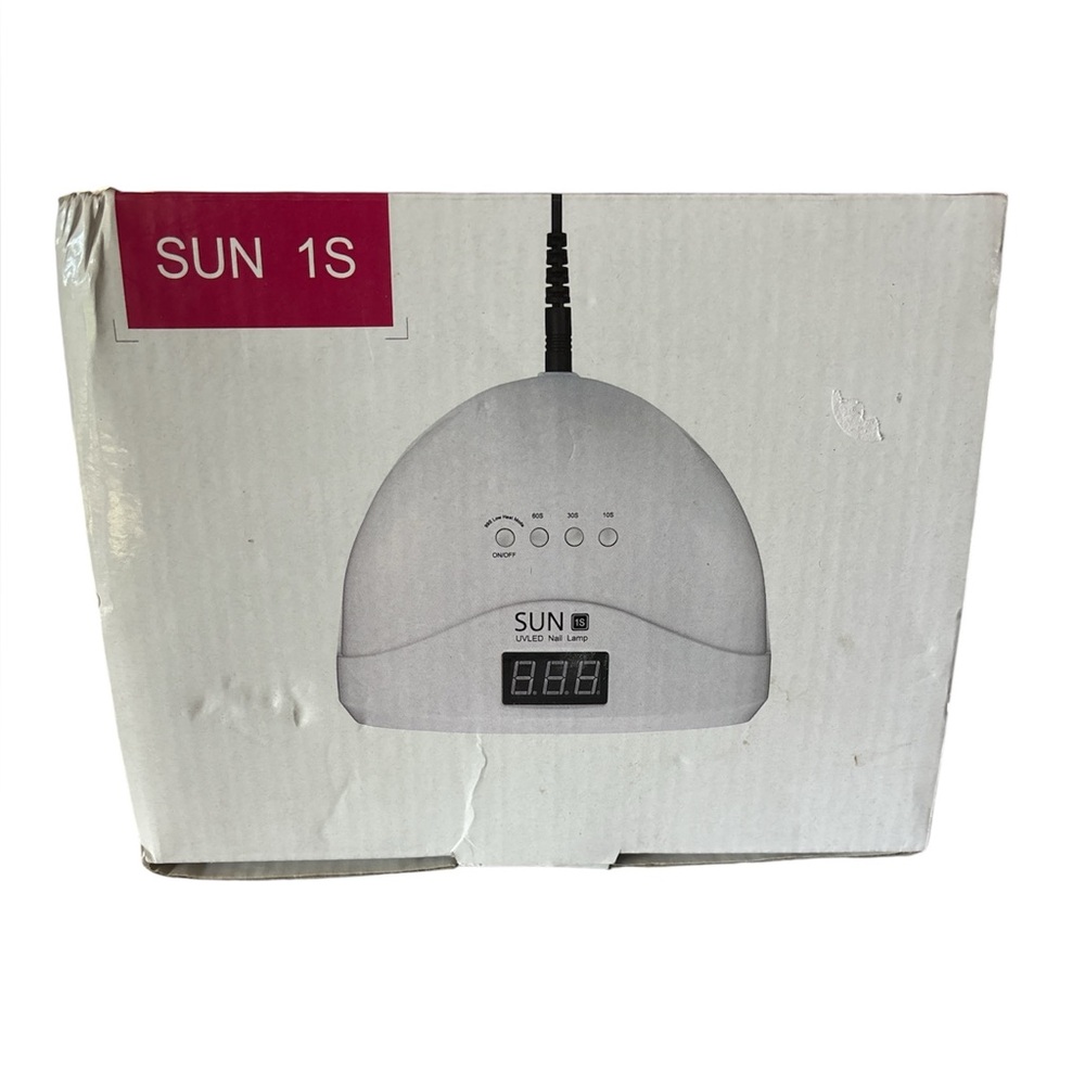 SUN 1S 48W UV/LED Nail Lamp Gel Polish‎ Dryer – White